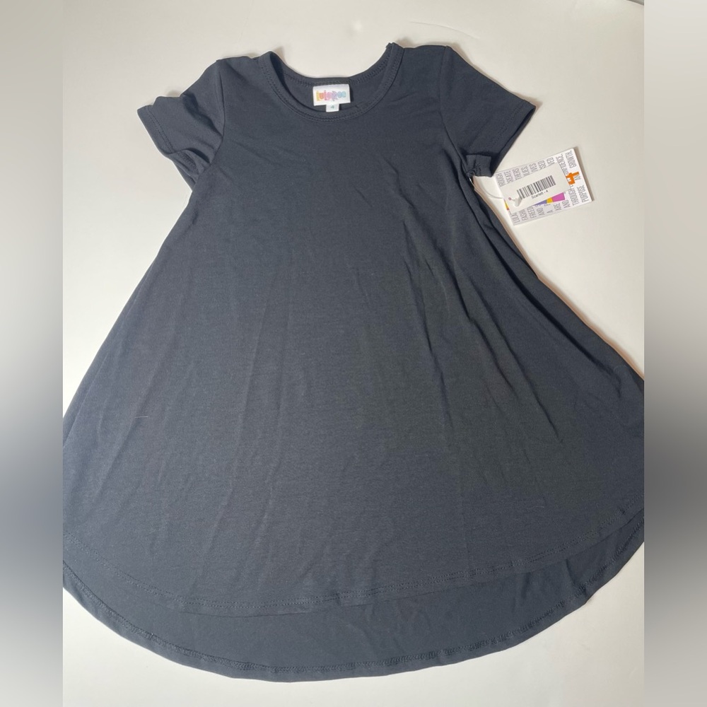 LuLaRoe Scarlett Black Short Sleeve Dress